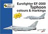 ユーロファイター EF-2000 カラー & マーキングw/ 1/72デカール (書籍)