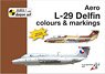 Aero L-29 Delfin Colours and Markings w/1/144 Decal (Book)