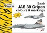 Saab JAS39 Gripen Colours and Markings w/1/144 Decal (Book)