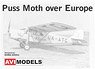 De Havilland D.H.80 Puss Moth Over Europe (Plastic model)