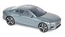Polestar 1 2020 Osmium Gray Chrome Frame Beige Interior (Diecast Car)