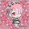 Re:Zero -Starting Life in Another World- Pop-up Character Square Can Badge Ram (Anime Toy)