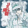 Cells at Work! Square Can Badge White Blood Cell (Anime Toy)