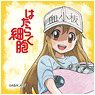 Cells at Work! Square Can Badge Platelet (Anime Toy)