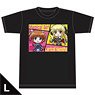 Magical Girl Lyrical Nanoha Detonation T-Shirt [Nanoha & Fate] L Size (Anime Toy)