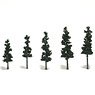 TR1560 Ready Made Realistic Trees 100mm Conifer Green (Model Train)
