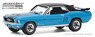 1967 Ford Mustang Coupe `Ski Country Special` - Vail Blue (Diecast Car)