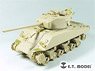 WWII 米 アメリカ陸軍 M4A3(76)w中戦車用ベーシックセット (モンモデルTS-043用) (プラモデル)