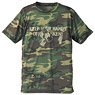 Keep Your Hands Off Eizouken! Camouflage Dry T-shirt Wood Land XL (Anime Toy)