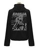 Re:Zero -Starting Life in Another World- Emilia Thin Dry Parka Black M (Anime Toy)