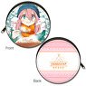 [Yurucamp] Circle Leather Case Ver.3 Design 01 (Nadeshiko Kagamihara/A) (Anime Toy)