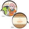 [Yurucamp] Circle Leather Case Ver.3 Design 03 (Nadeshiko Kagamihara/C) (Anime Toy)