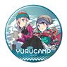 [Yurucamp] Can Badge Design 10 (Nadeshiko Kagamihara & Rin Shima/C) (Anime Toy)