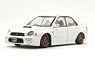 Subaru 2001 Impreza WRX White RHD (Diecast Car)
