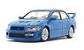 Mitsubishi Lancer Evolution VII Blue RHD (Diecast Car)