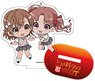 A Certain Scientific Railgun T Puchikko Acrylic Figure Mikoto Misaka & Kuroko Shirai (Anime Toy)