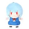 [Rebuild of Evangelion] Finger Mascot Puppella Rei (School Uniform) (Anime Toy)