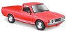 Datsun 620 Pickup Red Orange (Diecast Car)