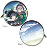 [Yurucamp] Circle Leather Case Design 02 (Nadeshiko Kagamihara & Rin Shima/A) (Anime Toy)