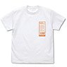 デジモンアドベンチャー： デジモン紋章 ポケットTシャツ WHITE S (キャラクターグッズ)