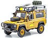 Land Rover Defender 90 `Camel Trophy` Borneo 1985 (Yellow) (Diecast Car)