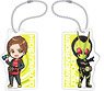 [Kamen Rider Zero-One] Acrylic Key Ring Aruto Hiden & Kamen Rider Zero-One (Anime Toy)