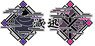 [Kamen Rider Zero-One] Pin Badge Set Horobi & Jin (Anime Toy)