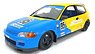 Honda Civic (EG6) Spoon Sports (Blue / Yellow) Hong Kong Exclusive Model (Diecast Car)