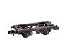 (N) NR-119 9ft WB Wagon Chassis, Wooden Type Sole Bars (Model Train)