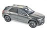 Mercedes-Benz GLE 2019 Metallic Gray (Diecast Car)