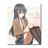 [Rascal Does Not Dream of a Dreaming Girl] Rubber Mouse Pad Design 01 (Mai Sakurajima/A) (Anime Toy)