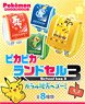 Pokemon Pika Pika School Bag 3 (Set of 8) (Shokugan)