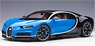 Bugatti Chiron 2017 (French Blue / Dark Blue) (Diecast Car)