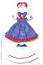 45 Sweet Sailor One Piece Set (Blue x Red Ribbon) (Fashion Doll)