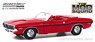 The Mod Squad (1968-73 TV Series) - 1970 Dodge Challenger R/T Convertible - Rallye Red (Diecast Car)