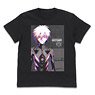 EVANGELION 渚カヲル グラフィックTシャツ Black XL (キャラクターグッズ)