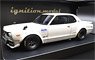 Nissan Skyline 2000 GT-R (KPGC10) White (ミニカー)