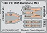 Hurricane Mk.I Seatbelts Steel (for Airfix) (Plastic model)