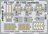 Bf110D Seatbelts Steel (for Dragon) (Plastic model)