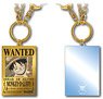 One Piece Wanted Document Acrylic Miror Luffy (Anime Toy)