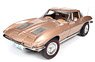 1963 Chevy Corvette Stingray Coupe (Saddle Tan Brown) (Diecast Car)