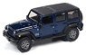 2018 Jeep Wrangler Unlimited Sports (Dark Blue) (Diecast Car)