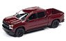 2019 Chevrolet Silverado Custom (Dark Red) (Diecast Car)