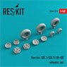 Harrier GR.7/GR.9/AV-8B Wheels Set (Plastic model)