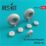 De Havilland Mosquito Wheels Set (Plastic model)