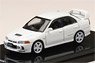 Mitsubishi Lancer GSR Evolution IV (CN9A) Custom Version Scortia White (Diecast Car)