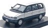 Infini MPV Type-A (1991) Silverstone Metallic & Canadian Blue Metallic (Diecast Car)