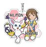 Acrylic Key Ring Digimon Adventure: 08 Hikari & Gatomon AK (Anime Toy)