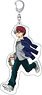 [My Hero Academia] Whole Body Acrylic Key Ring Let`s Start! Todoroki (Anime Toy)