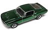 Steve McQueen `Bullitt` 1968 Ford Mustang Chrome Edition (Diecast Car)